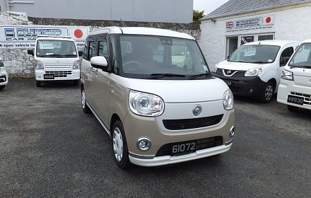 In stock, very low mileage, has been under sealed and has a Pioneer UK spec stereo with reverse camera